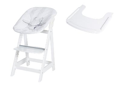 roba Dětská jídelní židlička 2 v 1 "Born Up Zickzack" s pultíkem
