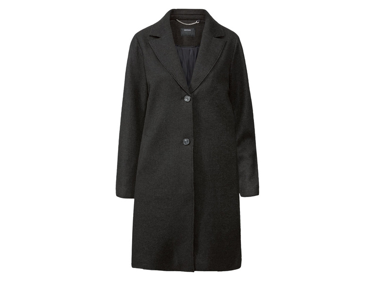 esmara Dámský kabát (36, černá)