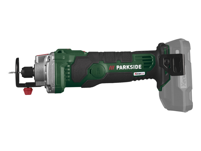Bezdrátový multitool s baterií Parkside X20V Team.