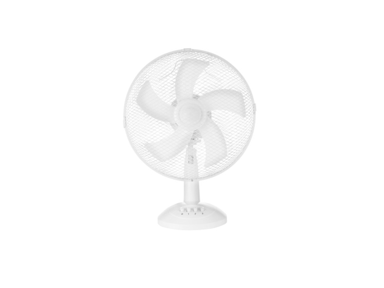 SILVERCREST® Stolní ventilátor STV 30 A2 (bílá)