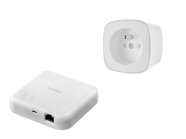 SILVERCREST® Zigbee 3.0 Smart Home Sada centrální jednotky SGWZ 1 A2 a inteligentní zásuvky, 2dílná