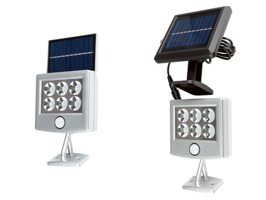 LIVARNO home Solární LED reflektor s detektorem pohybu