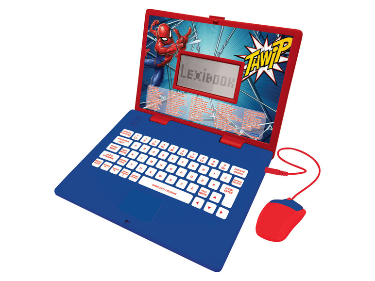 LEXIBOOK Dětský notebook (Spiderman)