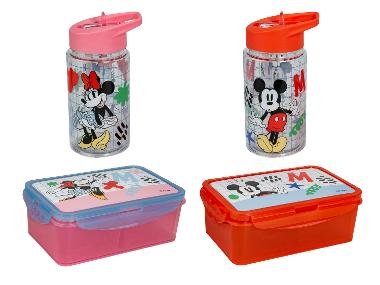 Lizenz Láhev na pití / Svačinový box Minnie & Mickey