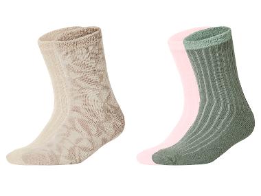 esmara® Dámské hebké ponožky, 2 páry