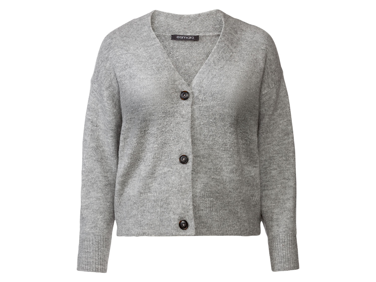 esmara® Dámský kardigan XXL (3Xl (56/58), šedá)
