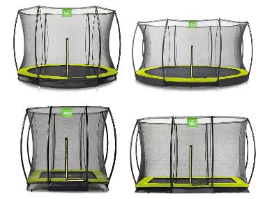EXIT TOYS Silhouette zemní trampolína s bezpečnostní sítí