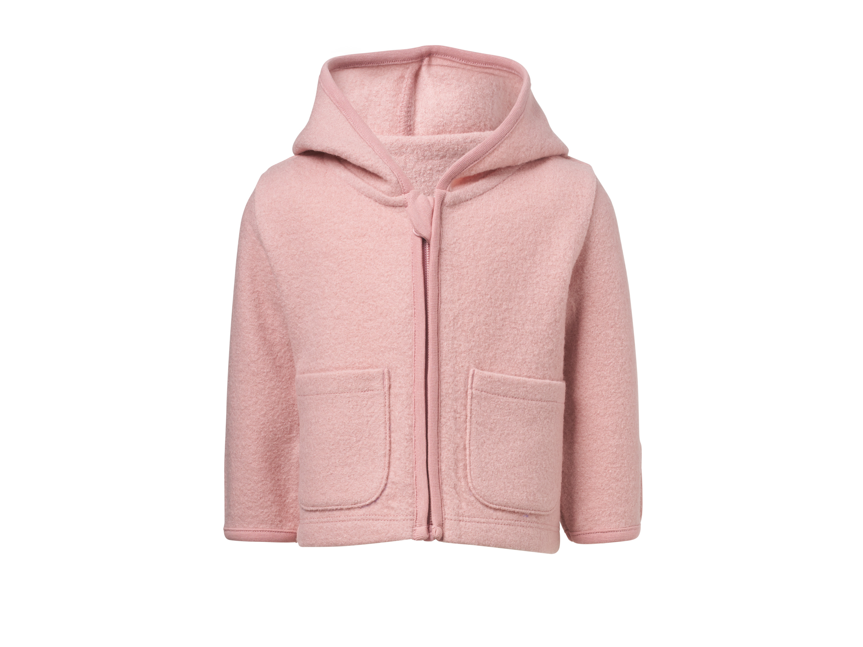 Lupilu® Dětská bunda s merino vlnou (světle růžová, 86/92)