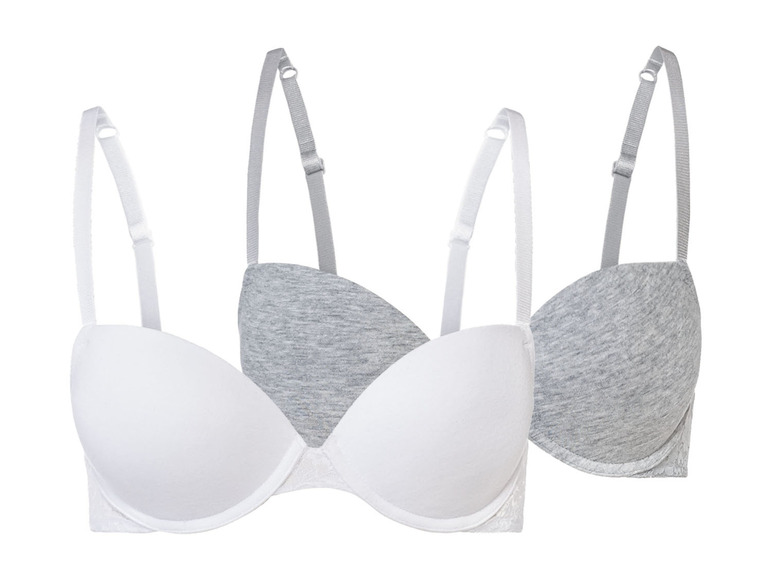  Zobrazit na celou obrazovku esmara® Dámská push-up podprsenka s krajkou, 2 kusy - Obrázek 8