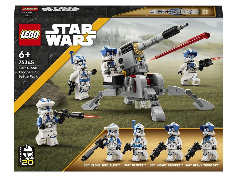 LEGO Star Wars bojová sada: 501. klonoví vojáci s kanónem.