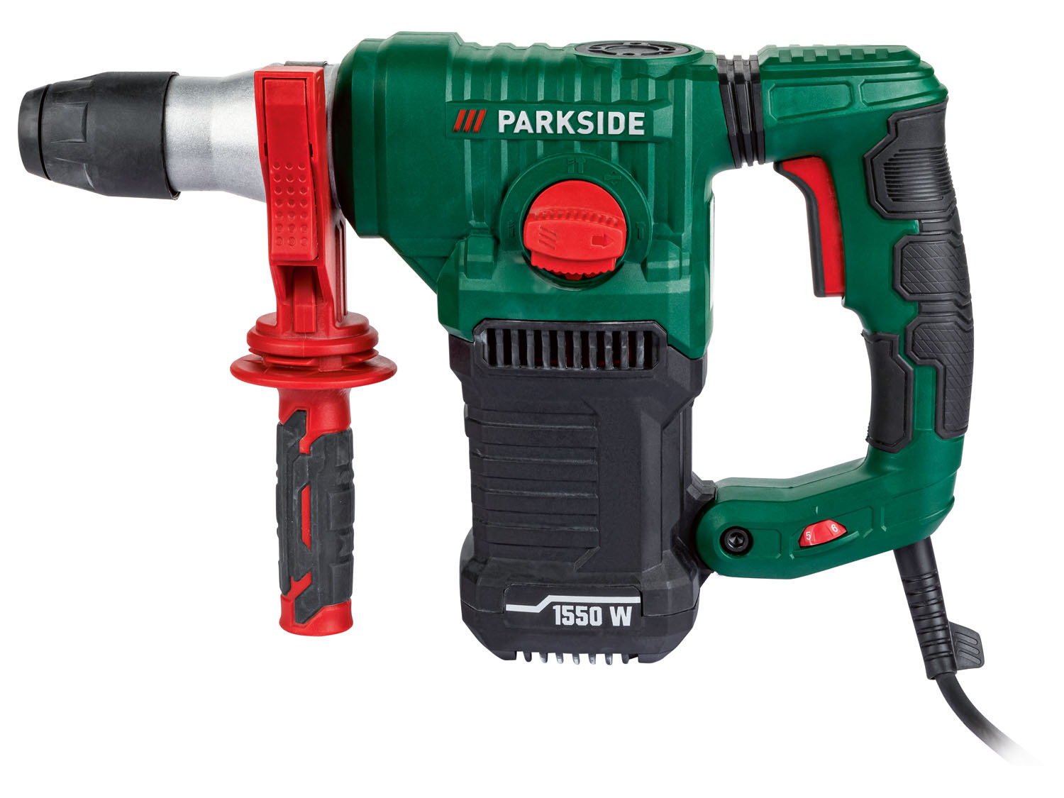 Image of Parkside PBH 1500 A1 hammer drill at Amazon website