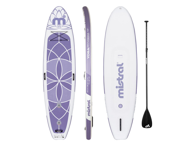 Zobrazit na celou obrazovku Mistral Dvoukomorový paddleboard Yoga 11' - Obrázek 2