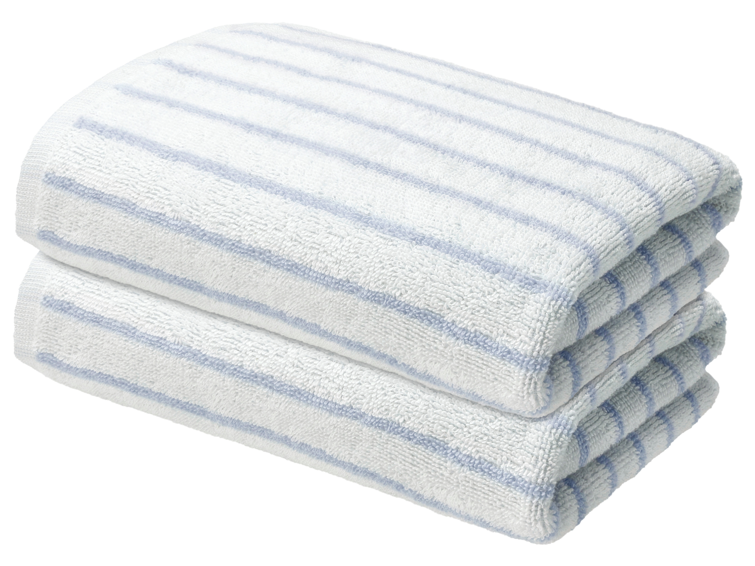 Livarno® Froté ručník, 2 kusy, 50 x 100 cm (světle modrá)