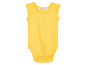 Žluté Lupilu body s krajkou.