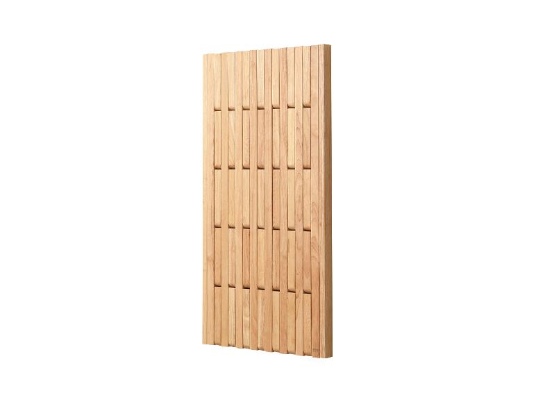 Dřevěný akustický panel s lamelovým designem