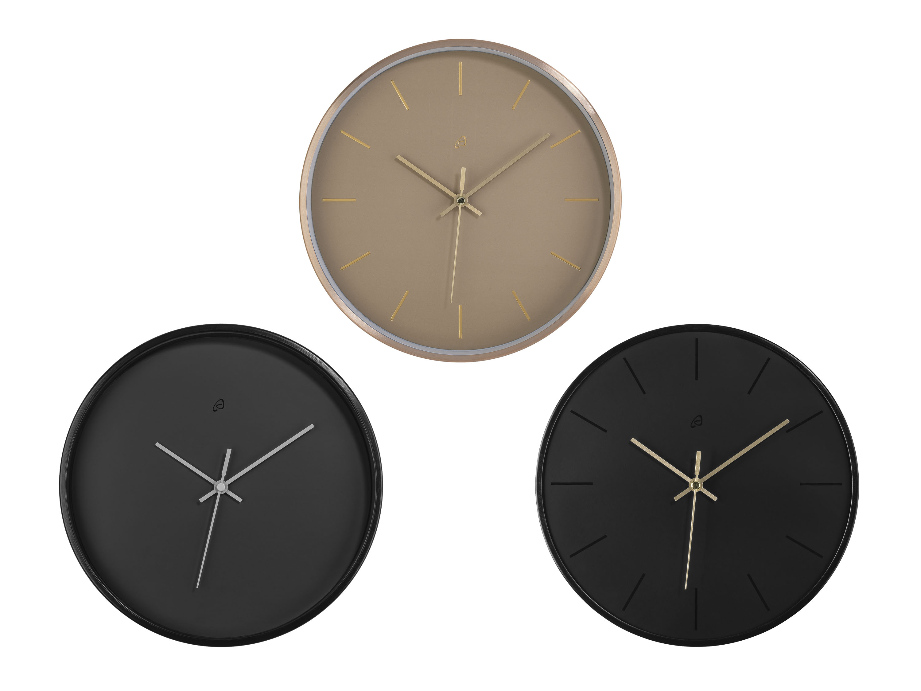 AURIOL® Nástěnné hodiny, Ø 25 cm