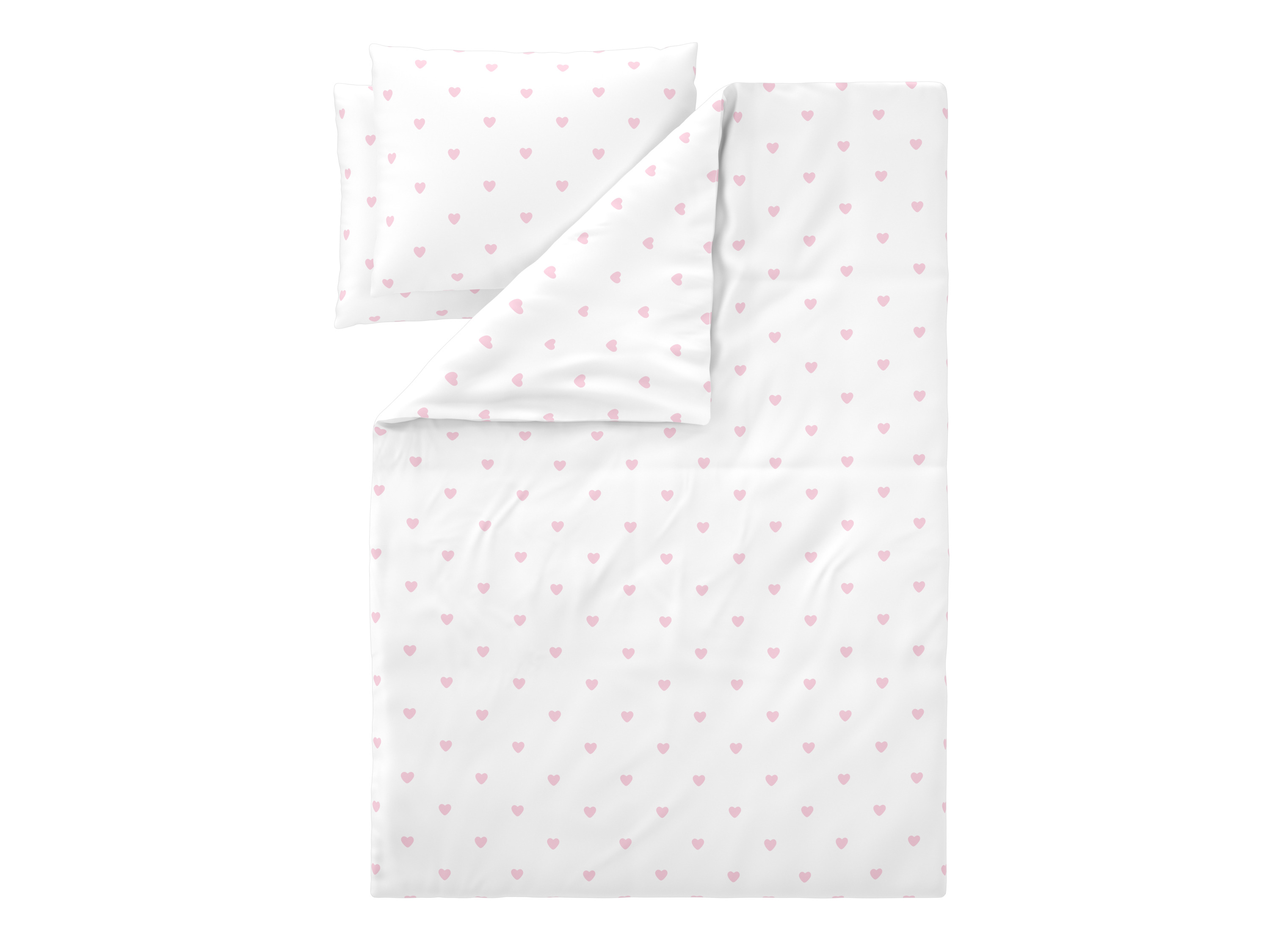 Livarno® Ložní povlečení Renforcé, 200 x 220 cm, 70 x 90 cm (světle růžová)