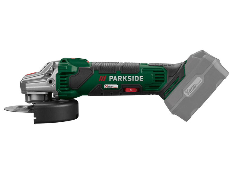  Zobrazit na celou obrazovku PARKSIDE® Aku úhlová bruska PWSA 20-Li D4, Smart 8 Ah - Obrázek 2