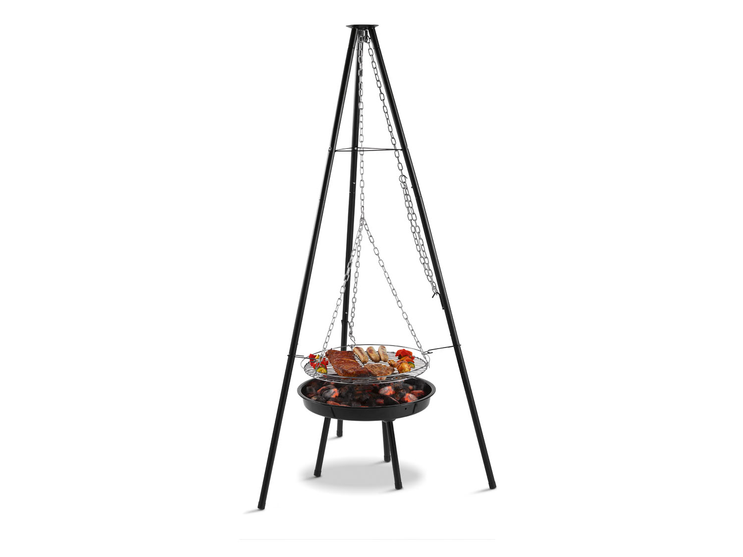 GRILLMEISTER Závěsný gril, Ø 41 cm