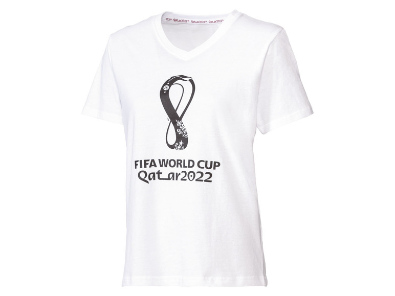  Zobrazit na celou obrazovku FIFA Dámské triko Qatar, Regular Fit - Obrázek 2