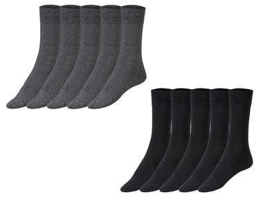 LIVERGY® Pánské ponožky s BIO bavlnou, 5 párů