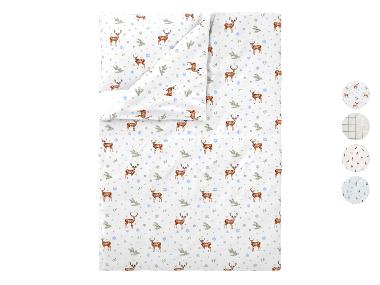 Ložní povlečení z jemného flanelu 140 x 200 cm, 70 x 90 cm