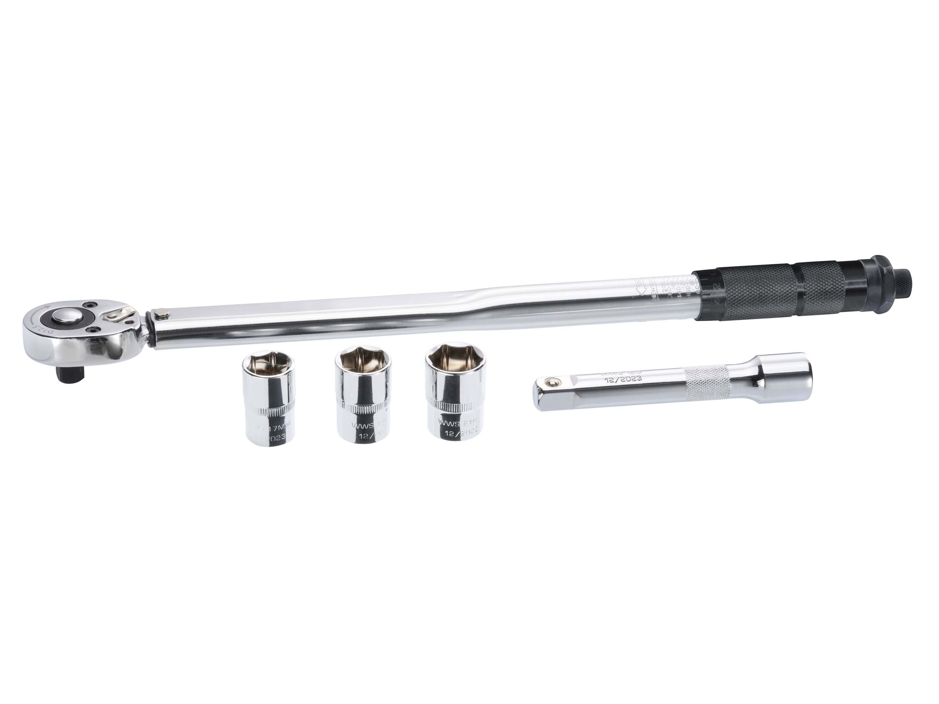 Parkside® Sada momentových klíčů, 12,5 mm