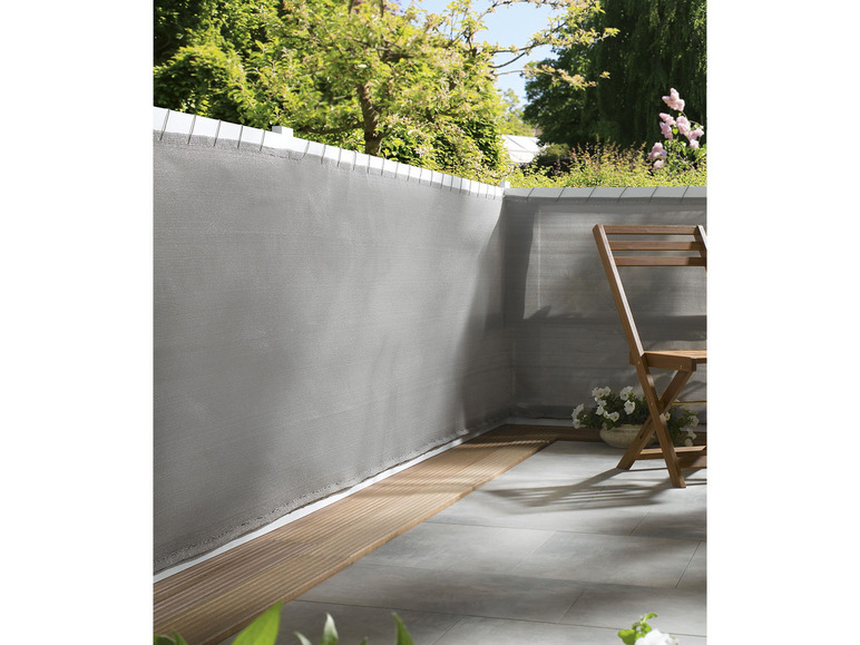  Zobrazit na celou obrazovku LIVARNO home Clona na plot, 500 x 100 cm - Obrázek 3