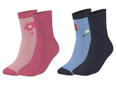 lupilu® Dětské ponožky, 2 páry