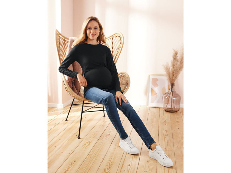  Zobrazit na celou obrazovku esmara® Dámské těhotenské džíny „Skinny Fit" - Obrázek 7