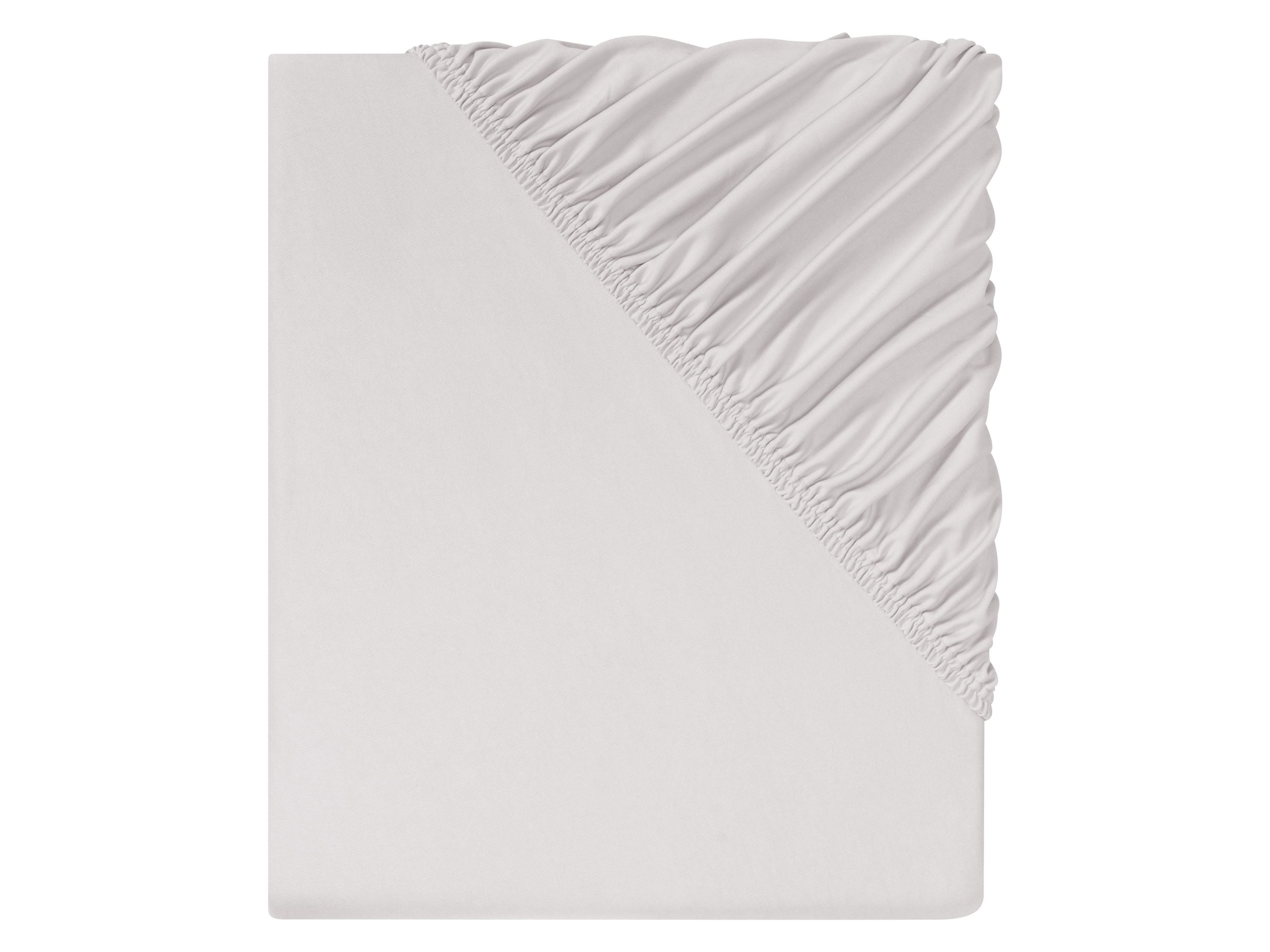 Livarno home Žerzejové napínací prostěradlo, 140–160 x 200 cm (šedá)