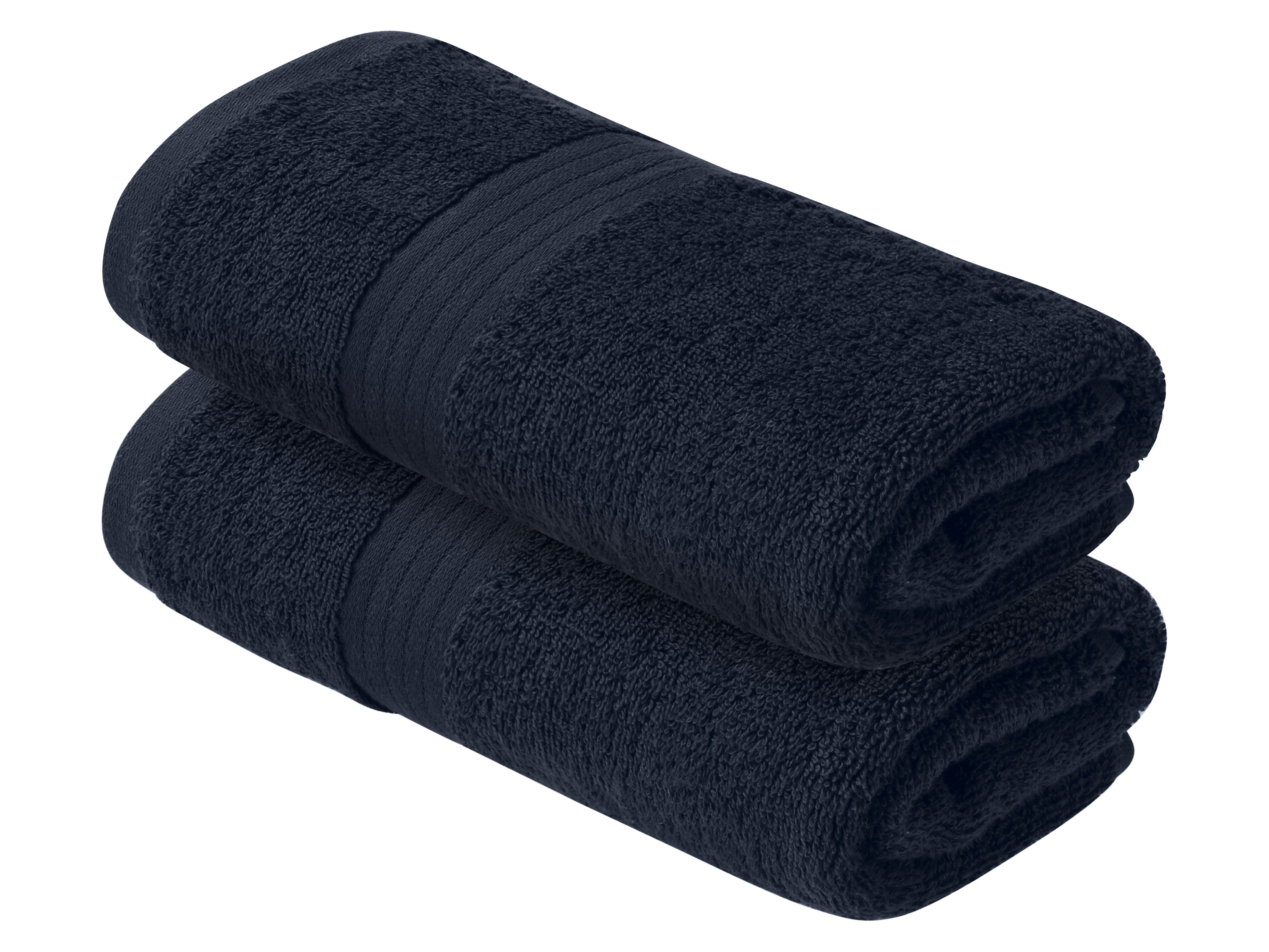 Livarno® Froté ručník, 50 x 100 cm, 2 kusy (modrá)