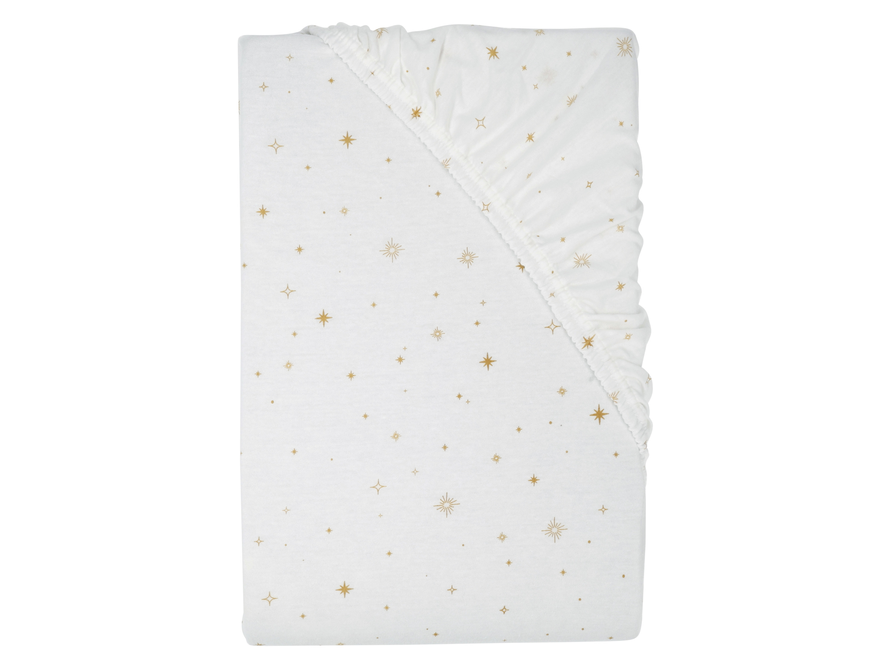 Livarno® Žerzejové napínací prostěradlo, 90-100 x 200 cm (hvězdy)