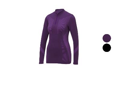 CRIVIT Dámské funkční bezešvé spodní triko s dlouhými rukávy