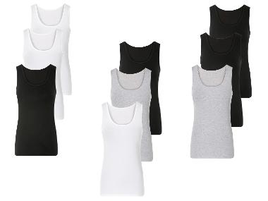 esmara® Dámské tílko, 3 kusy