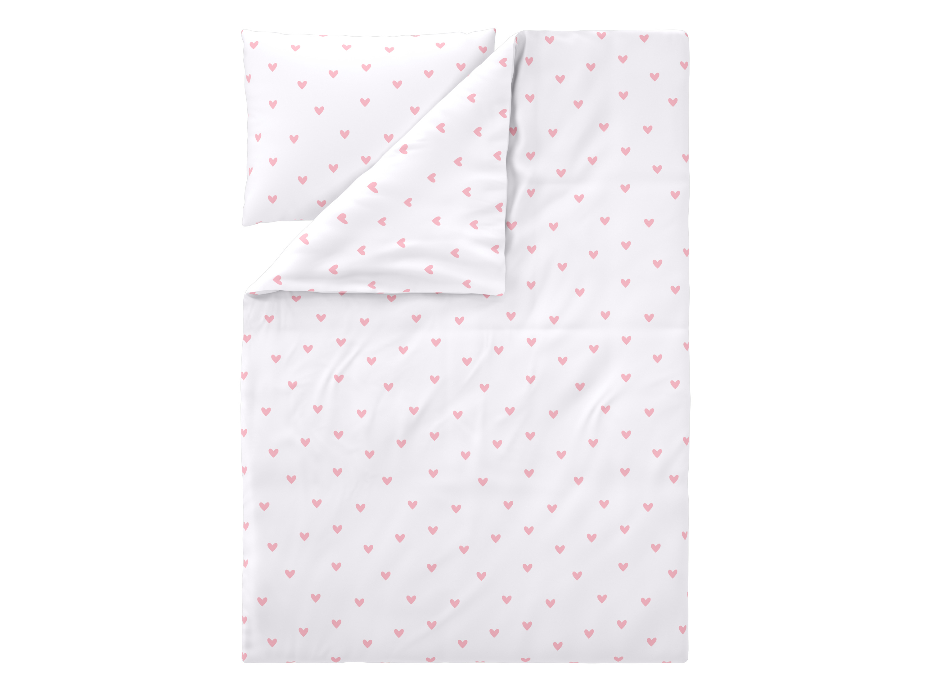 Livarno® Dětské ložní povlečení Renforcé, 140 x 200 cm, 70 x 90 cm (bílá)