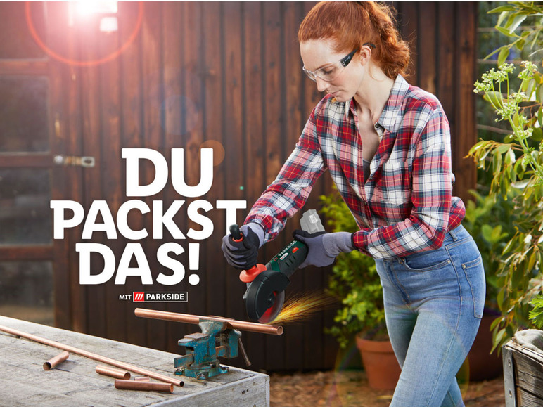  Zobrazit na celou obrazovku PARKSIDE® Aku úhlová bruska PWSA 20-Li D4, 4 Ah - Obrázek 8