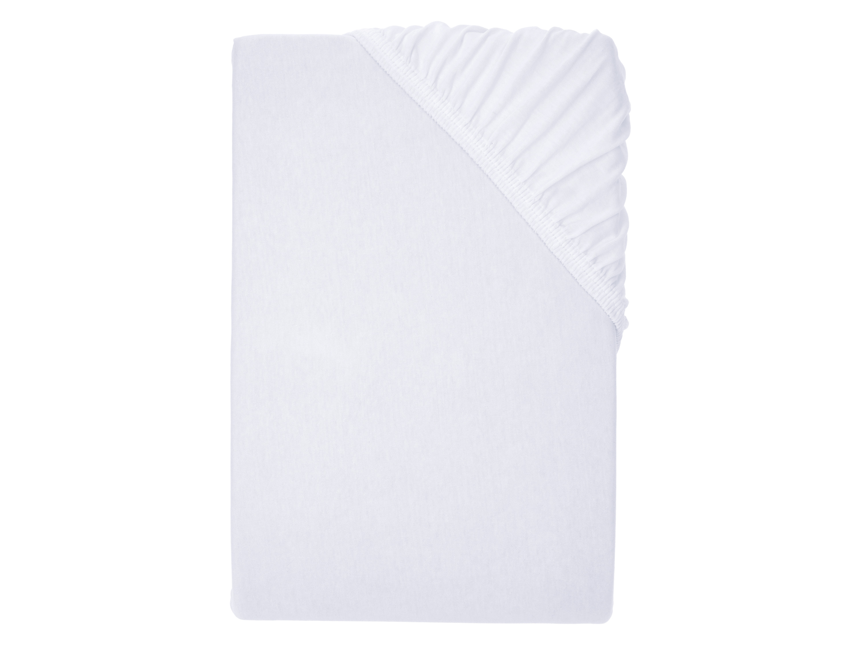 Livarno® Žerzejové napínací prostěradlo 180-200 x 200 cm (bílá)