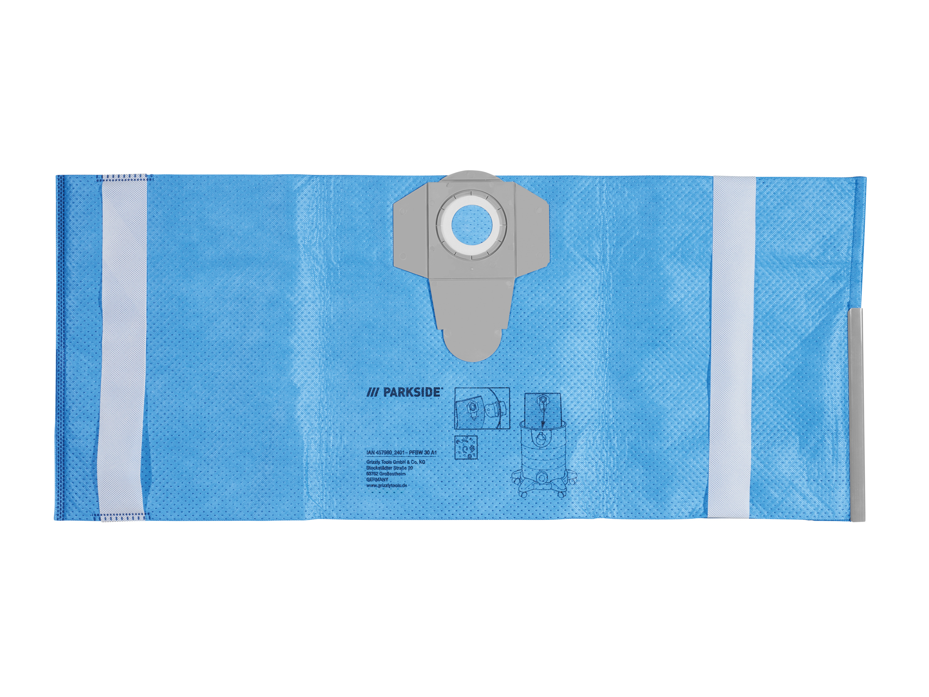 Parkside® Filtrační sáčky PFT 30 A1 FSC / Filtrační sáčky Pvft 30 A1 / Filtrační sáčky Pfbw 30 A1 (Opakovaně použitelný filtrační sáček)