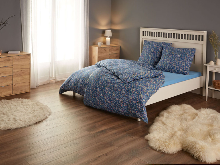  Zobrazit na celou obrazovku LIVARNO home Žerzejové napínací prostěradlo, 140–160 x 200 cm - Obrázek 5