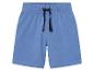 Modré krátké kalhoty s gumou a šňůrkou