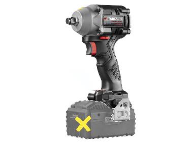 PARKSIDE PERFORMANCE® Aku rázový utahovák PPDSSA 20-Li B2 – bez akumulátoru a nabíječky
