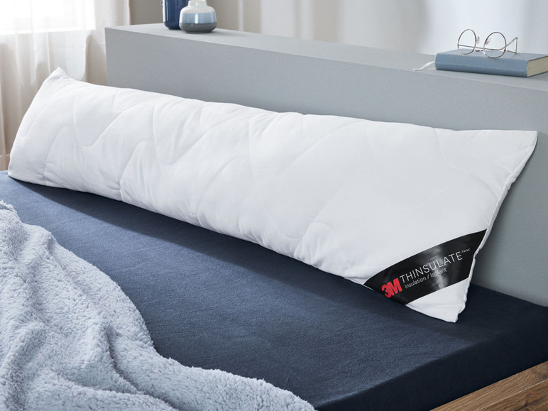  Zobrazit na celou obrazovku LIVARNO home Polštář pro spaní na straně s tepelnou izolací 3M™ Thinsulate™, 40 x 145 cm - Obrázek 4