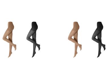 esmara® Dámské termo punčochové kalhoty 60 DEN, 2 kusy