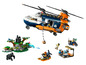 LEGO City Džunglový vrtulník s gorilami a motorkou.