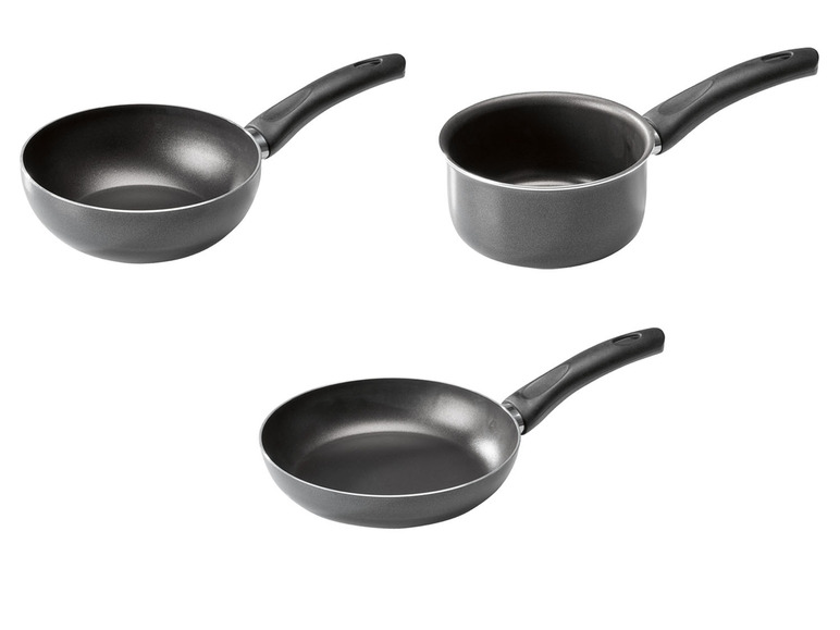  Zobrazit na celou obrazovku ERNESTO® Malá hliníková pánev / rendlík / pánev wok - Obrázek 1
