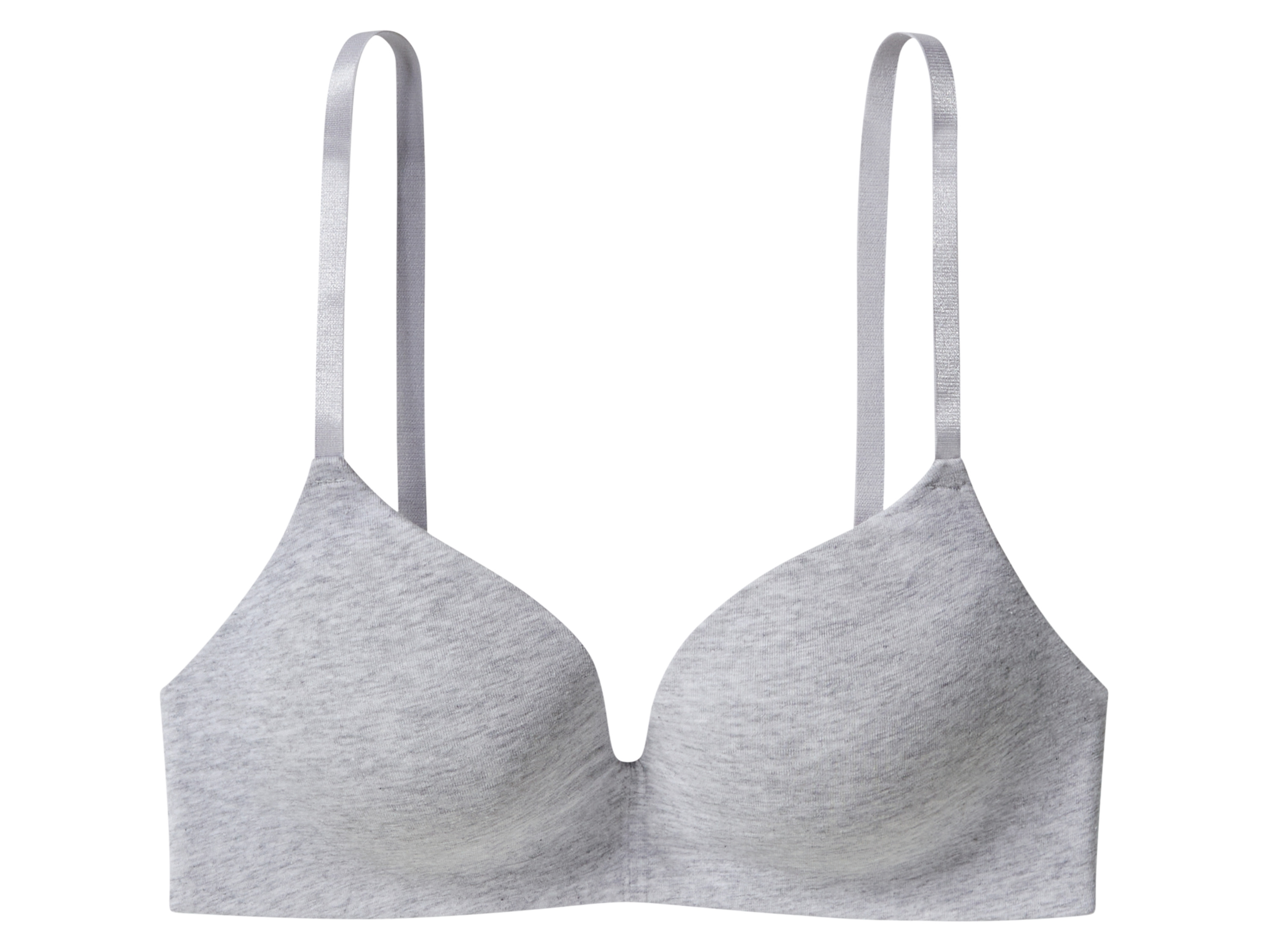 esmara® Dámská podprsenka s BIO bavlnou (světle šedá, 85b)