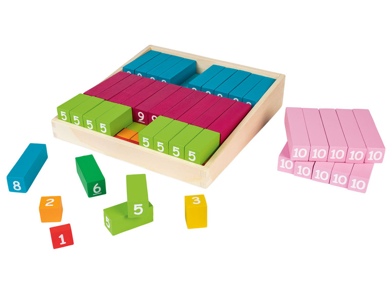  Zobrazit na celou obrazovku Playtive Dřevěná výuková hra Montessori, velká - Obrázek 8