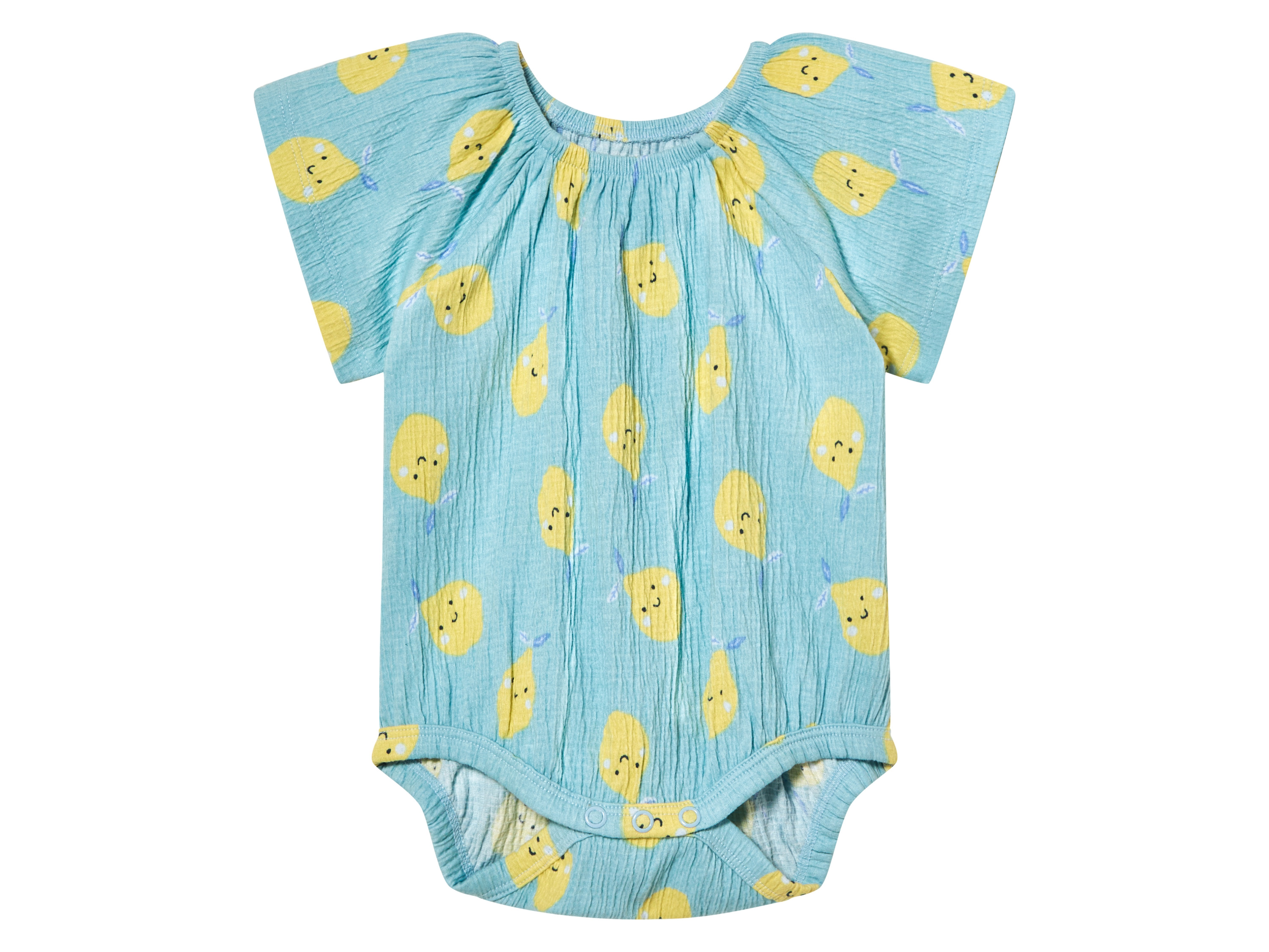 lupilu® Dívčí body s BIO bavlnou (citron, 50/56)