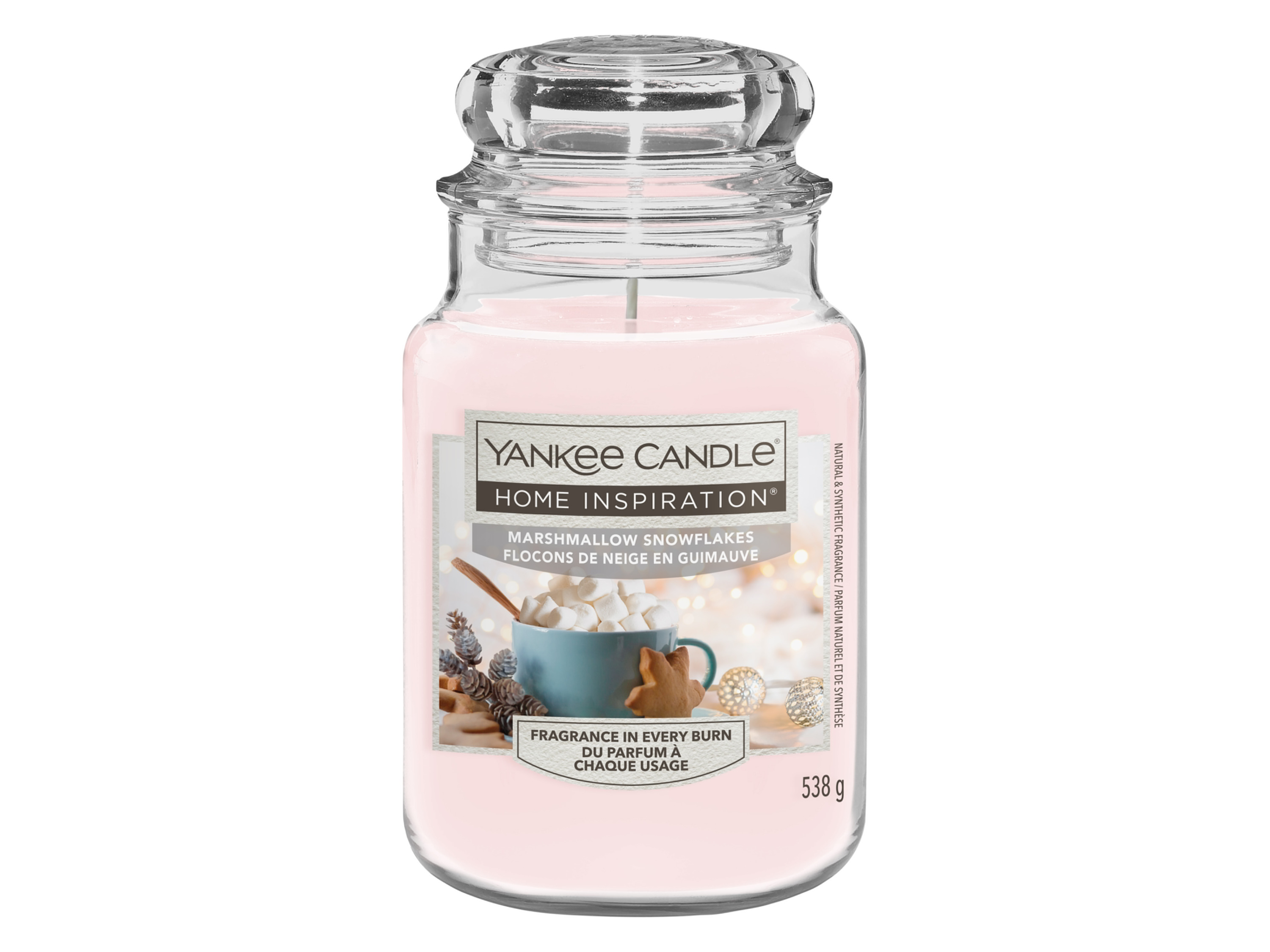 Yankee Candle Vonná svíčka ve skle Marshmallow Snowflakes